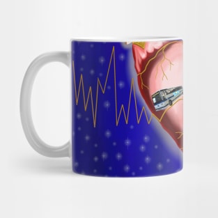 Brilliant Resilient Heart of New York City Mug